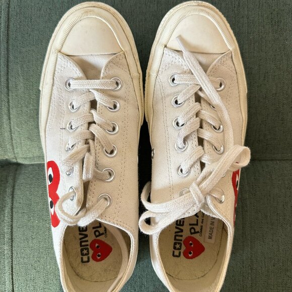 Comme des Garçons PLAY x Converse Chuck 70 Low - Picture 2 of 3